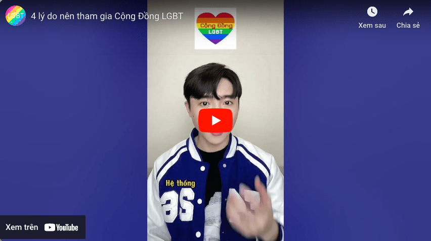 4 lý do nên tham gia Cộng Đồng LGBT
