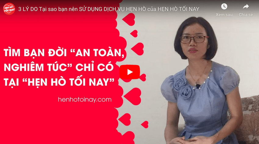 3 lý do nên sử dụng dịch vụ hẹn hò tại Hẹn Hò Tối Nay